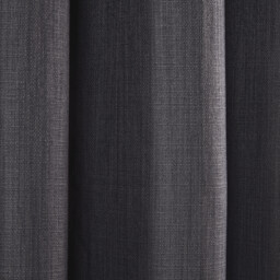 Hoxton Blackout Eyelet Curtains - Charcoal / 168cm / 183cm - thumbnail 4