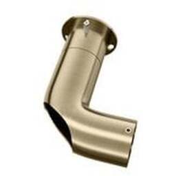 28mm Room Darkening Corner Bracket for Curtain Poles - Antique Brass - Antique Brass - thumbnail 2