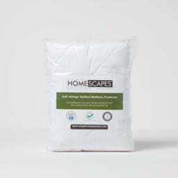 Anti Allergy Quilted Mattress Protector - White / Single - thumbnail 2