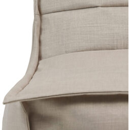 icon Dolce Indoor Outdoor Lounger Bean Bag - OEKO-TEX certified - Natural Beige / 7.45kg - thumbnail 4