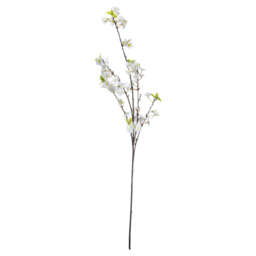Cherry Blossom Spray Faux Botanical Nature Inspired - Burgundy - thumbnail 4