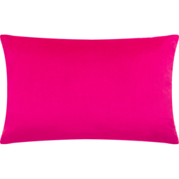 Bon Bon Velvet Cushion - Multicolour / Feather - thumbnail 2