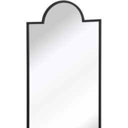MirrorOutlet The Genestra Crown Modern Garden Mirror - Black / 170cm - thumbnail 4