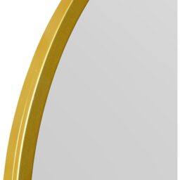 The Arcus Gold Framed Arched Wall Mirror - Gold - thumbnail 5