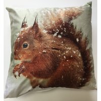 Squirrel Cushion Cover Multi (43x43) - Multi