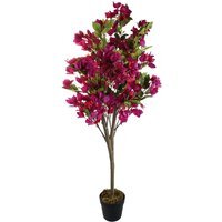 Artificial Bougainvillea Tree 120cm Potted Indoor Decor - Pink