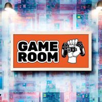 Wall Art Framed Print Kids Game Room - White - thumbnail 1