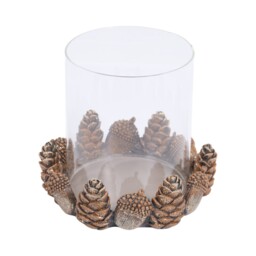 Acorn and Pinecone Hurricane - Brown - thumbnail 3