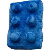 Brick Cushion - Blue