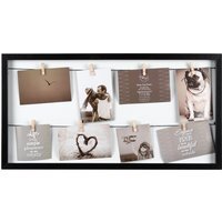 Black/White Photo Peg Frame - image 1