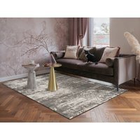 Mayfair Living Room Area Rug Metallic Sheen Contemporary Modern Abstract Design - Grey / 170cm - image 1
