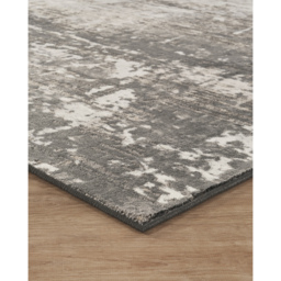 Mayfair Living Room Area Rug Metallic Sheen Contemporary Modern Abstract Design - Grey / 170cm - thumbnail 5
