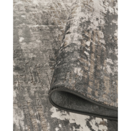 Mayfair Living Room Area Rug Metallic Sheen Contemporary Modern Abstract Design - Grey / 170cm - thumbnail 4