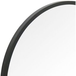The Circulus Black Circular Mirror - Black / 80cm - thumbnail 5