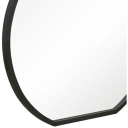 The Circulus Black Circular Mirror - Black / 80cm - thumbnail 4