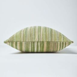 Cotton Chenille Tie Dye Cushion Cover - Green / 60cm - thumbnail 2