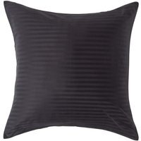 330 Thread Count Egyptian Cotton Housewife Pillowcase - Black / 60cm