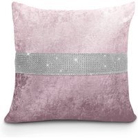 Stunning Ombre Velvet Tonal Cushion - Pink