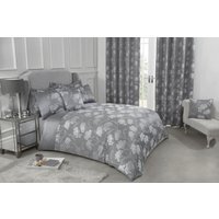 Blossom Duvet Set  - Silver / Single