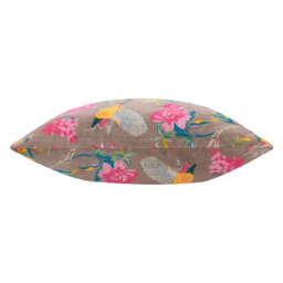 Aviary Cotton Velvet Cushion - Dusty Pink / Feather - thumbnail 2