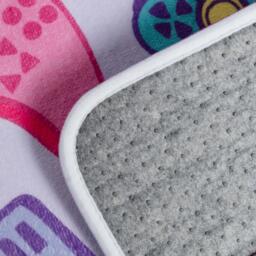 Kids Gaming Soft Washable Anti Slip Floor Mat Rug - Lilac - thumbnail 4