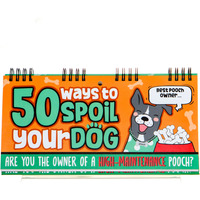 50 Ways To Spoil Your Dog Flipbook - Orange