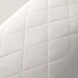 Homescapes Premium Wool King Size Pillow with Quilted Case - White - thumbnail 5