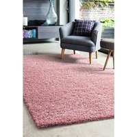 Super Soft Venus Shaggy Blush Area Rug - Blush Pink / 160x230cm