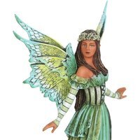 Jewel Of The Forest Fairy Figurine - Brown