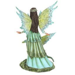 Jewel Of The Forest Fairy Figurine - Brown - thumbnail 5