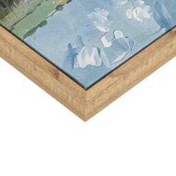 Coastal Retreat Floral Framed Canvas - Multicolour - thumbnail 4