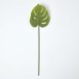 Homescapes Green Monstera Tropical Leaf 70 cm - Green - thumbnail 4