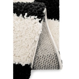 Super Soft Cosy Chequer Board Area Rug - Mono / 160x230cm - thumbnail 4