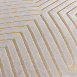 Evoke Cut Velvet Cushion - Oyster / 45cm / Polyester - thumbnail 4