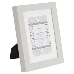 Double Mount Soft Grey Frame - 6x4in - thumbnail 2