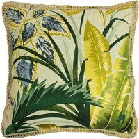 Amazonia Tropical Cushion - Green / Polyester - thumbnail 1