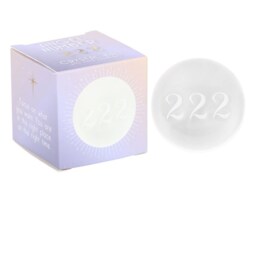 222 Angel Number Crystal Ball For Divine Guidance - Grey - thumbnail 2