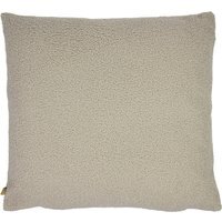 Malham Plain Fleece Cushion - Latte / Polyester