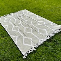 Santos Recycled Cotton Throw - Green - image 1