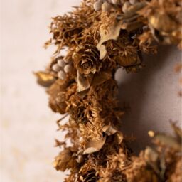 Scented Artificial Wreath Natural Orange  - Yellow - thumbnail 3