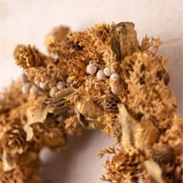 Scented Artificial Wreath Natural Orange  - Yellow - thumbnail 5