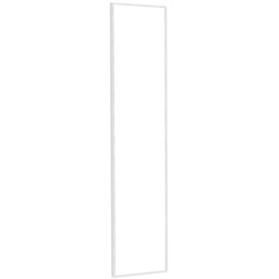 Full Length Wall Mirror - Silver White - thumbnail 3