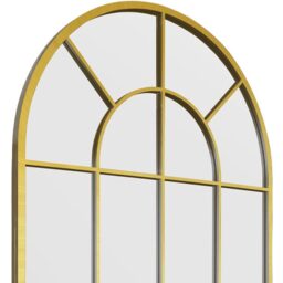 Arcus Gold Arched Garden Mirror  - Gold - thumbnail 4