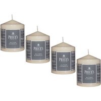 Prices Altar Pillar Candle 100 x 80mm Unscented Smokeless Non Drip 50H - Cream / 4 - image 1