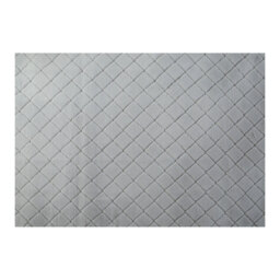 Milly Faux Rabbit Rug - Silver - thumbnail 3