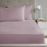 56P Polycotton Fitted Sheet - Lilac / Double