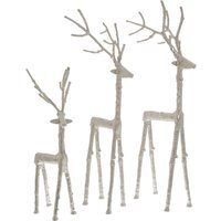 Majestic Stag Ornament For Elegant Displays - Silver - thumbnail 1