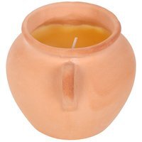 Rustic Terracotta Citronella Candle For Outdoor Charm - Orange - image 1