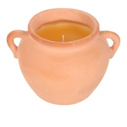 Rustic Terracotta Citronella Candle For Outdoor Charm - Orange - thumbnail 5