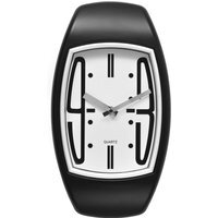 Blaris Wrist Watch Shaped Plastic Wall Clock - Black